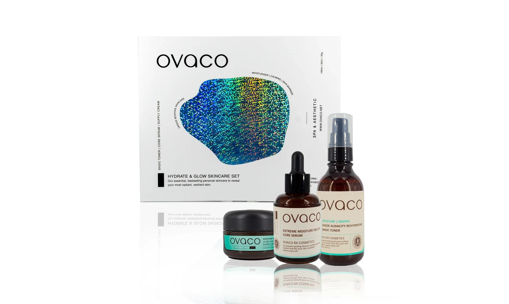 Hydrate and Glow skincare set